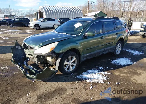 2013 Subaru Outback 2.5I Limited z USA, uszkodzony, nr VIN 4S4BRBPC3D3216662
